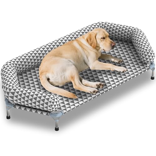 Orthopedic Dog Beds for Large Dogs (6 sided Bolster X-Large)