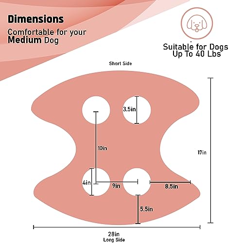 Dog Grooming Hammock with Security Strap (Medium)