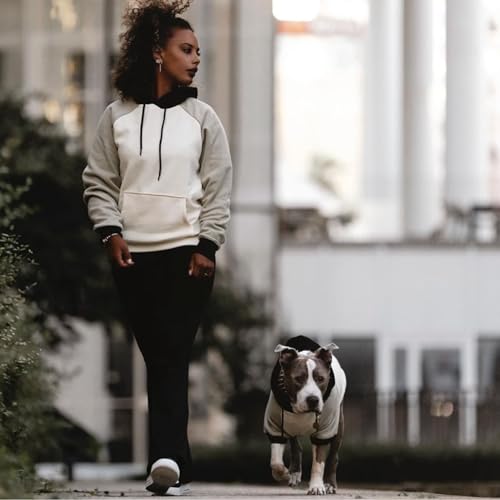 Dog Hoodie Buttery (Olive Cream / 5XL)