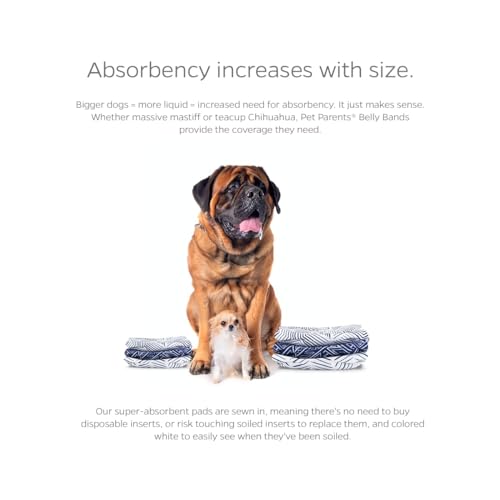 Washable Belly Bands for Male Dogs (X-Small (11-13") / Kahuna)