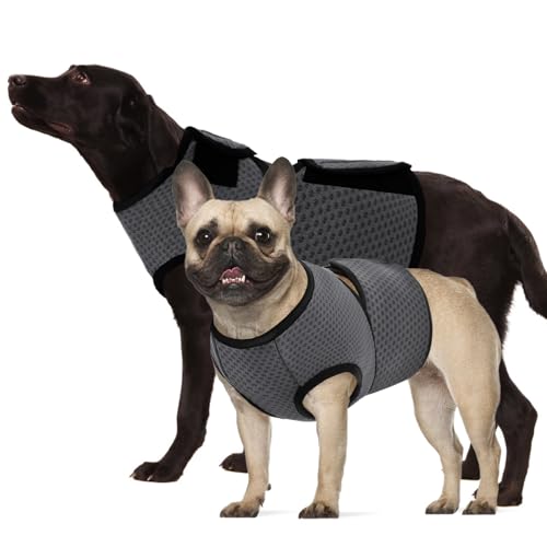 Dog Anxiety Calming Vest (Grey / Medium)
