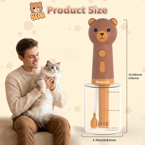500ml Dog Shampoo Foamer with Auto Mixing (500ml Bear)