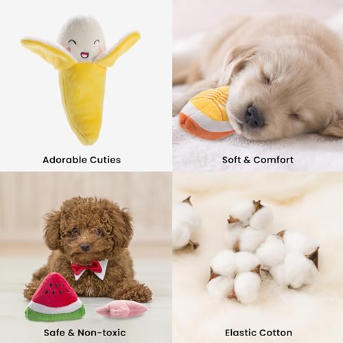 Dog Squeaky Toys (12 PCS)