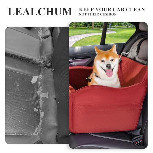 Dog Car Seat for Medium (Red / Large)