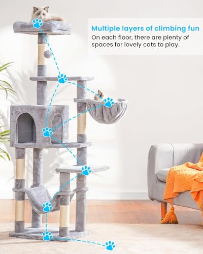 Cat Tree Multi (Light Gray)