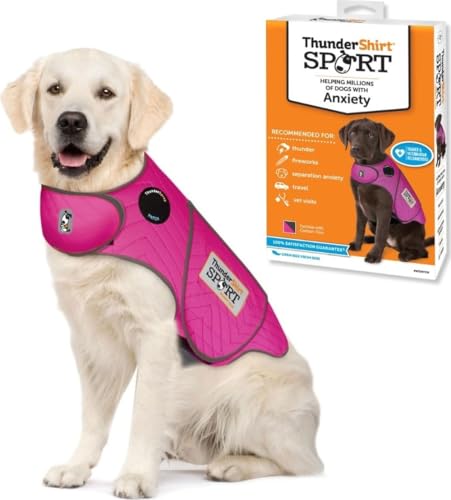 for Dogs Calming Anxiety Vest (X-Large / Fuchsia)