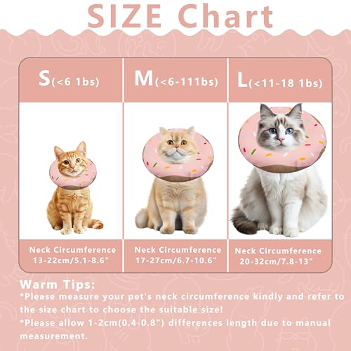 Cat Cone Collar Soft (Waterproof Pink / Large)