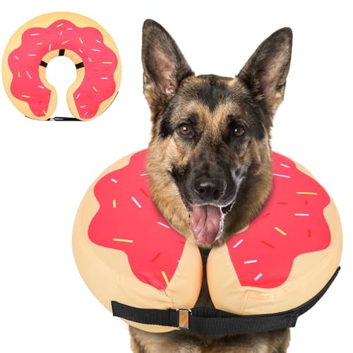 Inflatable Dog Cone (DarkPink / L+(11"-14"))