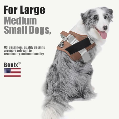 Dog Harness No (Medium (Pack of 1) / Brown)