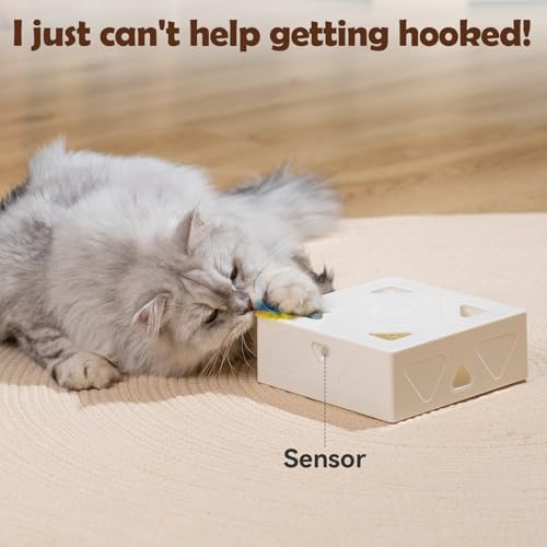 Interactive Cat Toy (White / Normal)