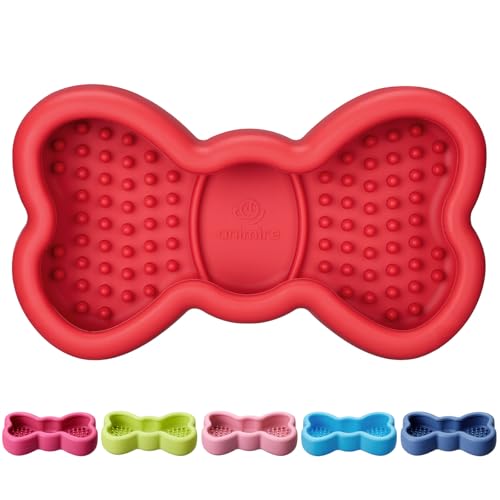 Lick Mat for Dogs (L / A-Red)