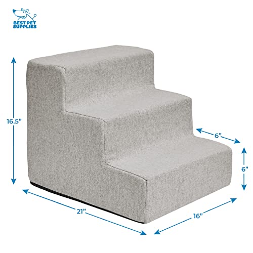 Dog Stairs & Steps (Sand / H: 13.5 Inches)