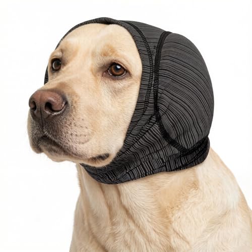Dog Ear Muffs (Grey / Large(Head Circle:17"-20"))