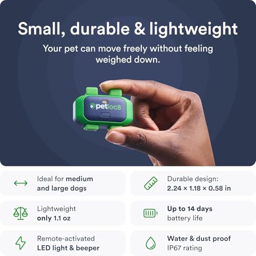Set of 2 Dog GPS Trackers (Set of 2 Dog Trackers - Subscription Required)