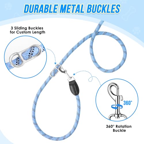 Hands Free Dog Leash (Blue)