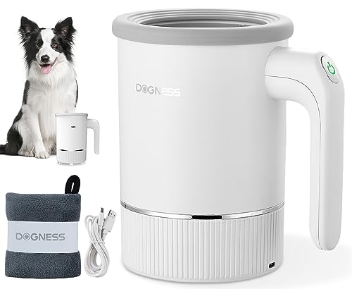 Automatic Dog Paw Cleaner Cup Paw Washer for Medium & Large Dogs (White / Medium & Large Dogs)