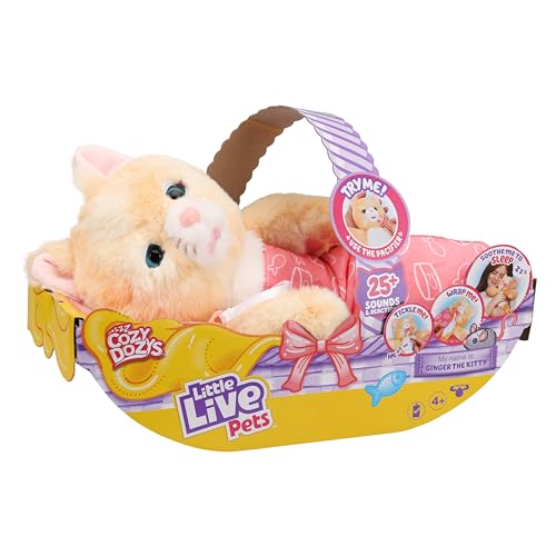 Cozy Dozys Ginger The Pet Cat Toy (Ginger The Kitty)