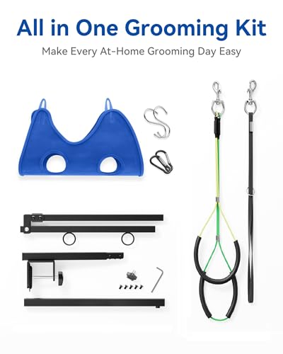 Adjustable Foldable Dog Grooming Arm with Clamp
