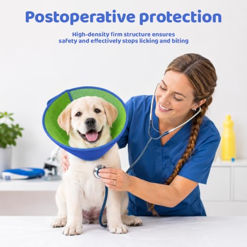 XS Soft Dog Cone Collar Alternative (Blue / XS)
