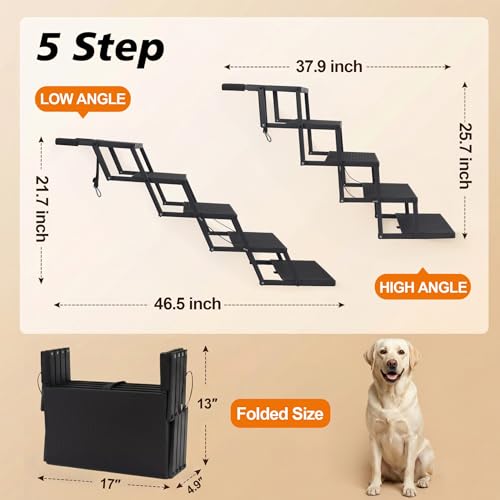 Dog Steps for Car (5 Steps)