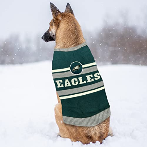 NFL Philadelphia Eagles Dog Sweater (X-Small / Philadelphia Eagles)