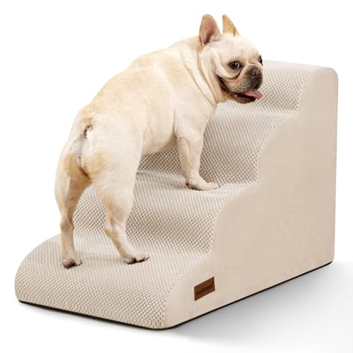 Dog Steps for Bed or Couch (Beige)