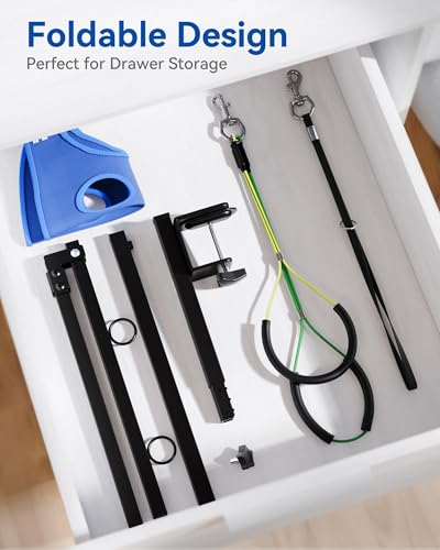 Adjustable Foldable Dog Grooming Arm with Clamp