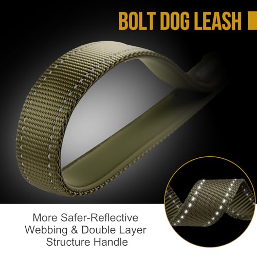 Short Traffic Dog Leash for Small Medium Large Dogs (S / Green)