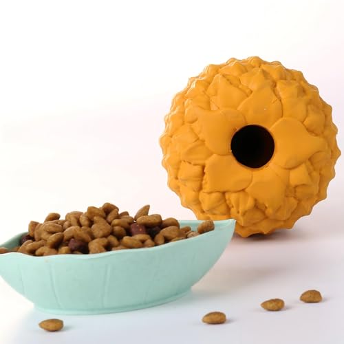 Indestructible Pineapple Dog Toy (7.1 In)