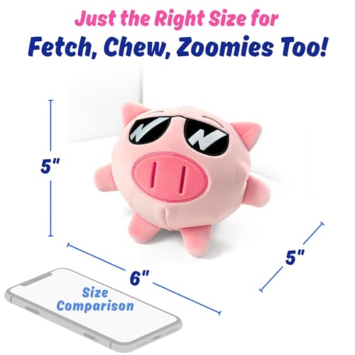 Dog Toy for Aggressive Chewers (Pink)