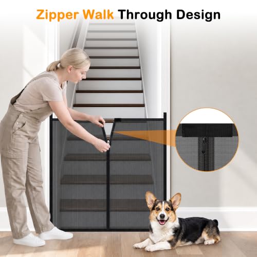 Mesh Dog Gate for Doorways&Stairs