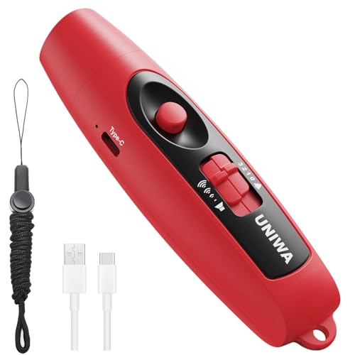 Electronic Whistle with USB Charging (red)