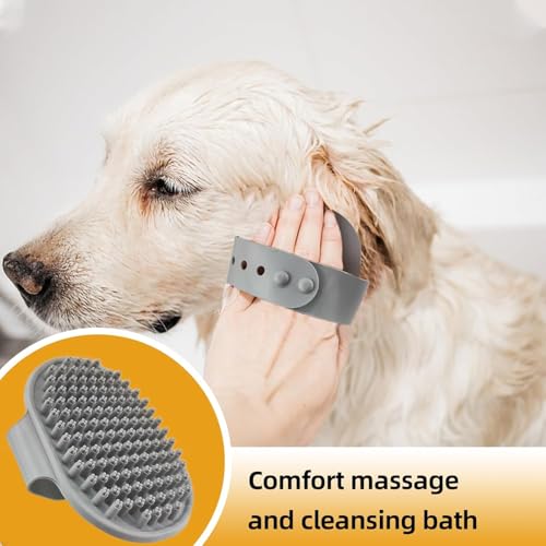 Dog Brush for Shedding (9-Grey)