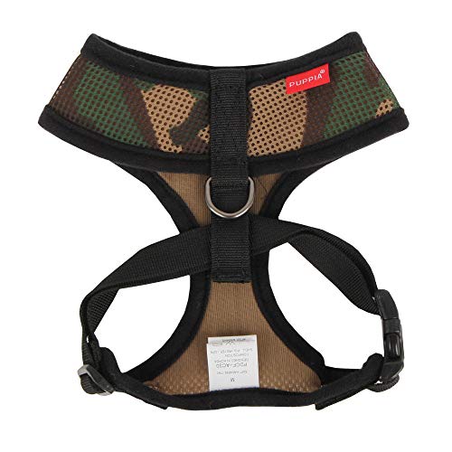 Soft Dog Harness No Choke Over (Camo / Small)