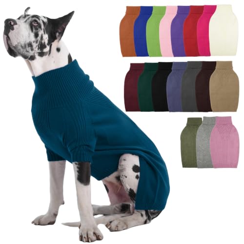 Great Dane Sweater (Peacock Blue / XXXX-Large)
