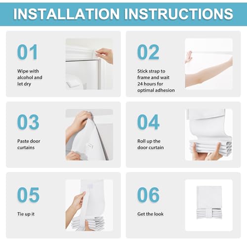 Classroom Door Window Cover (Pure White / 8"W x 36"L (Pack of 1))