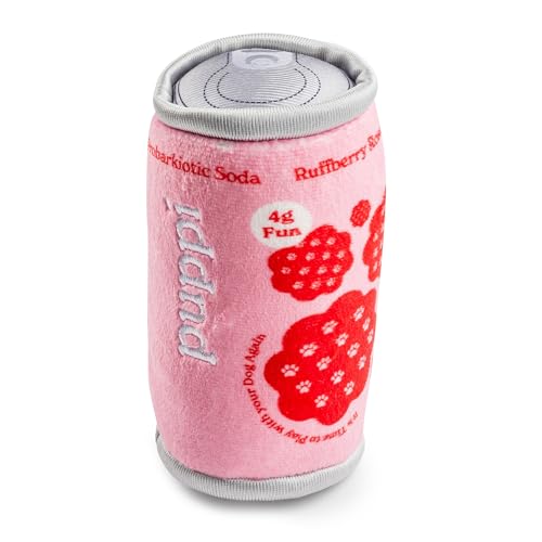 Puppi Plush Dog Toy (Puppi Ruffberry Rose (Pink, Red))