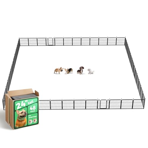 Rollick Dog Playpen (Black / 24"H)