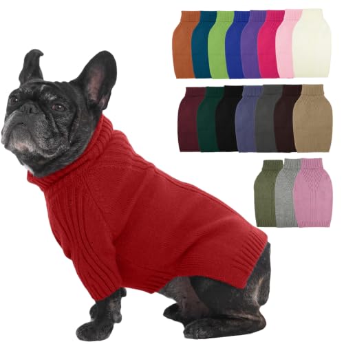 Small Dog Sweater (Red / Large)