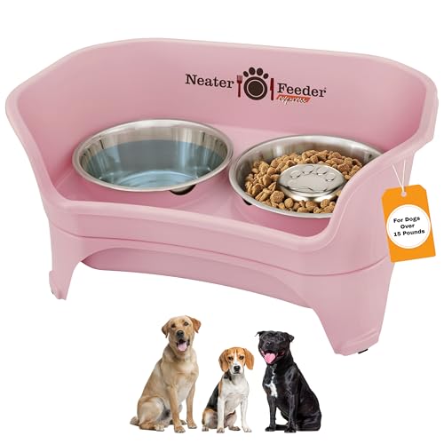 Express Model w (Medium to Large w/ Metal Slow Feed Bowl / Pink)