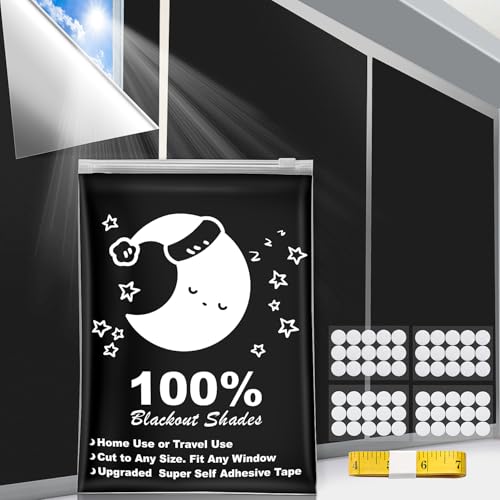 Portable Blackout Curtains (57"W x 157"H)