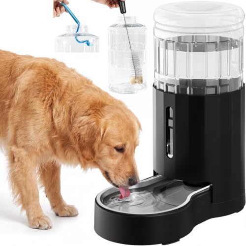 Gravity Dog Water Bowl Dispenser (Black / 8L)