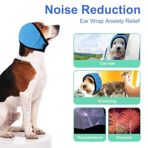 Dog Ear Muffs Noise Protection (S / Lake Blue)