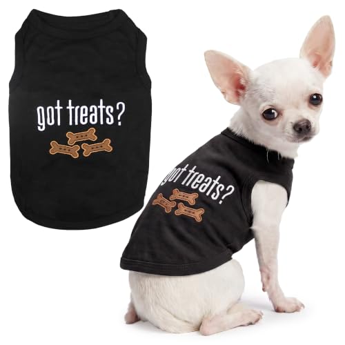Dog Shirt 100% Cotton Shirts for Small Dogs (XXS(1-3lbs))