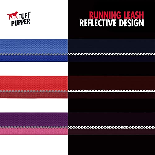 Hands Free Bungee Dog Leash (Fiery Red)