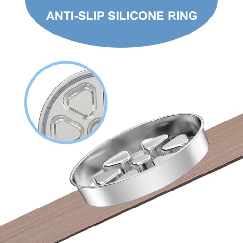 Stainless Steel Slow Feeder Dog Bowl