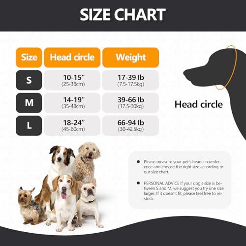 Colourdog Noise Reduction Ear Cover for Dogs M (Black / Medium)