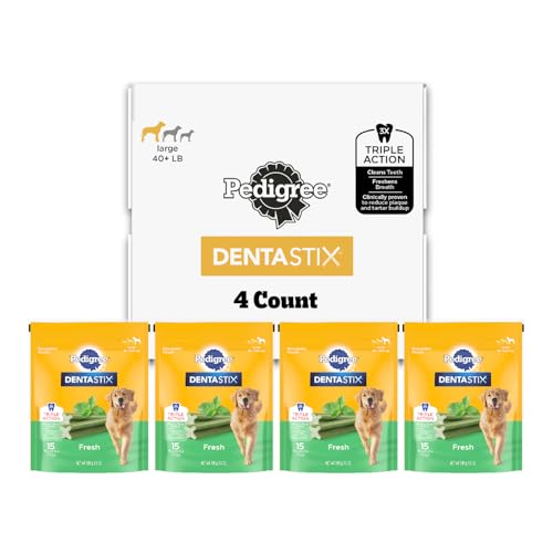 Dentastix Large Breed Dental Dog Treats (60 Count (Pack of 1))