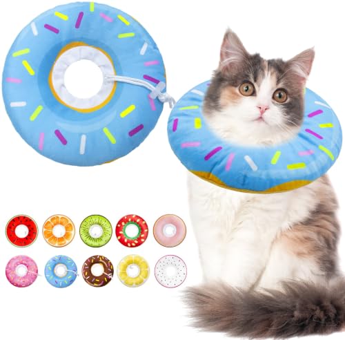 Cat Cone Collar Soft (Blue / Large)
