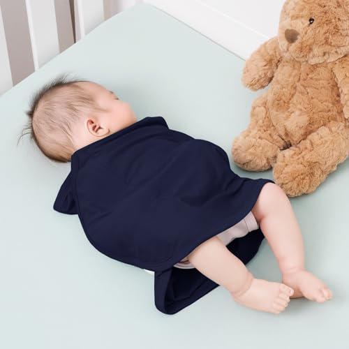 3 Pack Newborn Swaddle Band (Slate+navy+storm / Small)